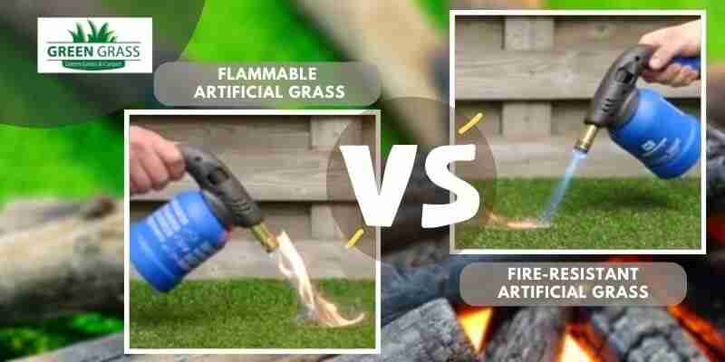 Flammable-Artificial-Grass-vs-fire-resistant-artificial-grass