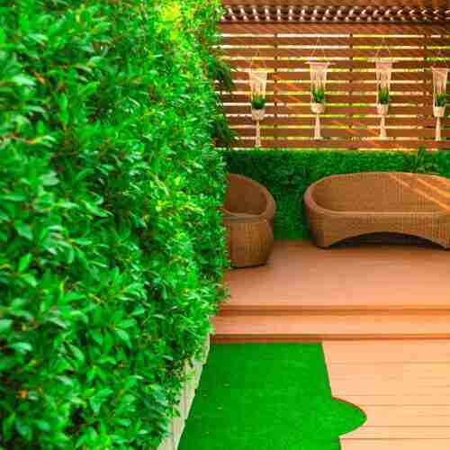 wall artificial grass