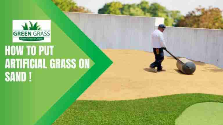 How To Put Artificial Grass On Sand