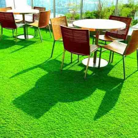 hotel artificial grass