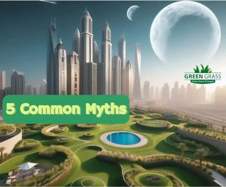 5 Common Myths About Fake Grass Lawns in Dubai