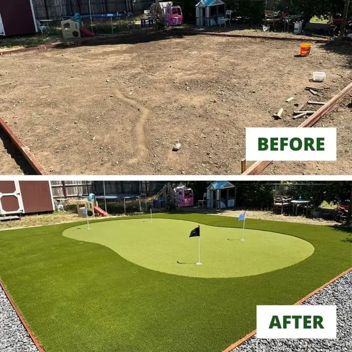 Artificial Grass Putting Green